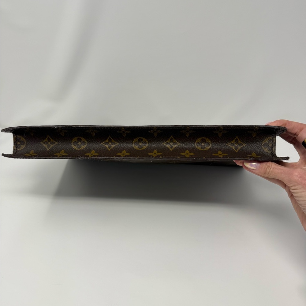 Louis Vuitton Monogram Porte-Document Sénateur Vintage Portfolio Laptop Case - Picture 16 of 16